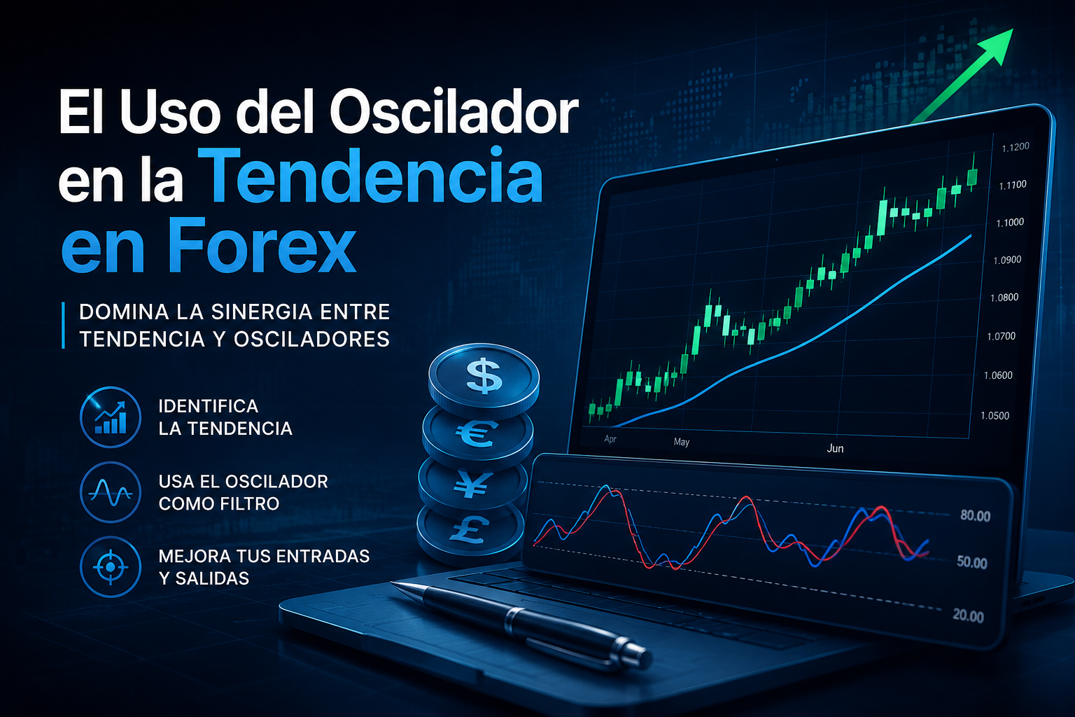 El Uso del Oscilador con la Tendencia en Forex