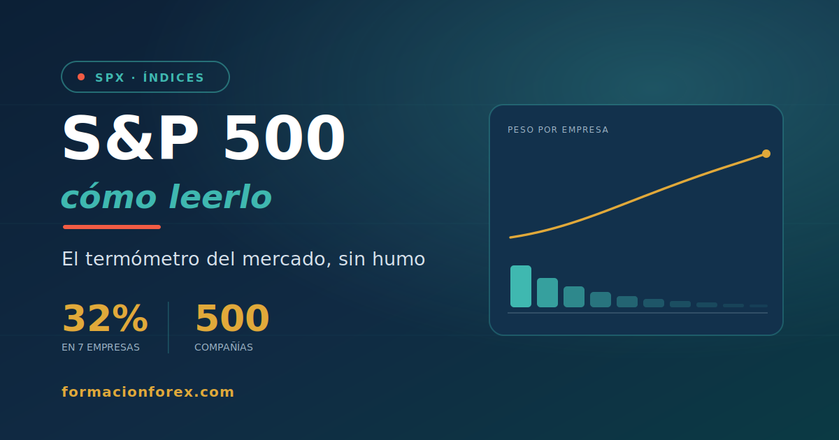 S&P 500: qué es, cómo funciona y cómo leerlo en el gráfico